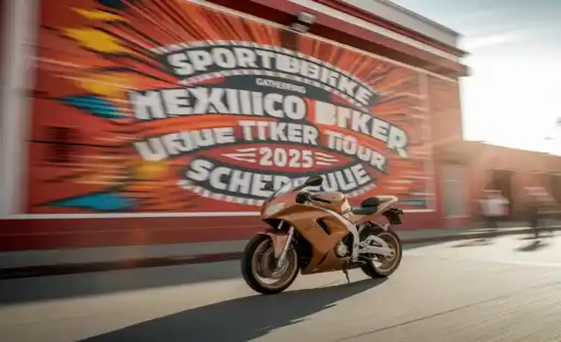 Sportbike Gathering Mexico Biker Tour 2025 Schedule Revealed