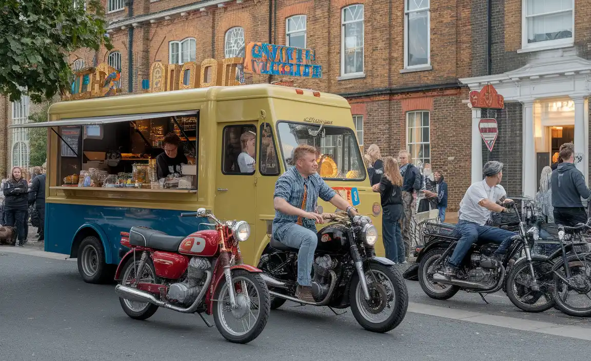 The Role of Food Trucks at Bike Nights