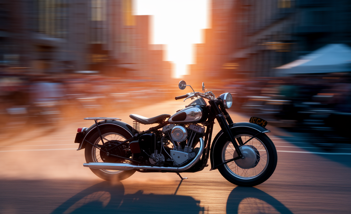 Vintage Motorcycle Event New York Rally Sunset Ride A Must-See!