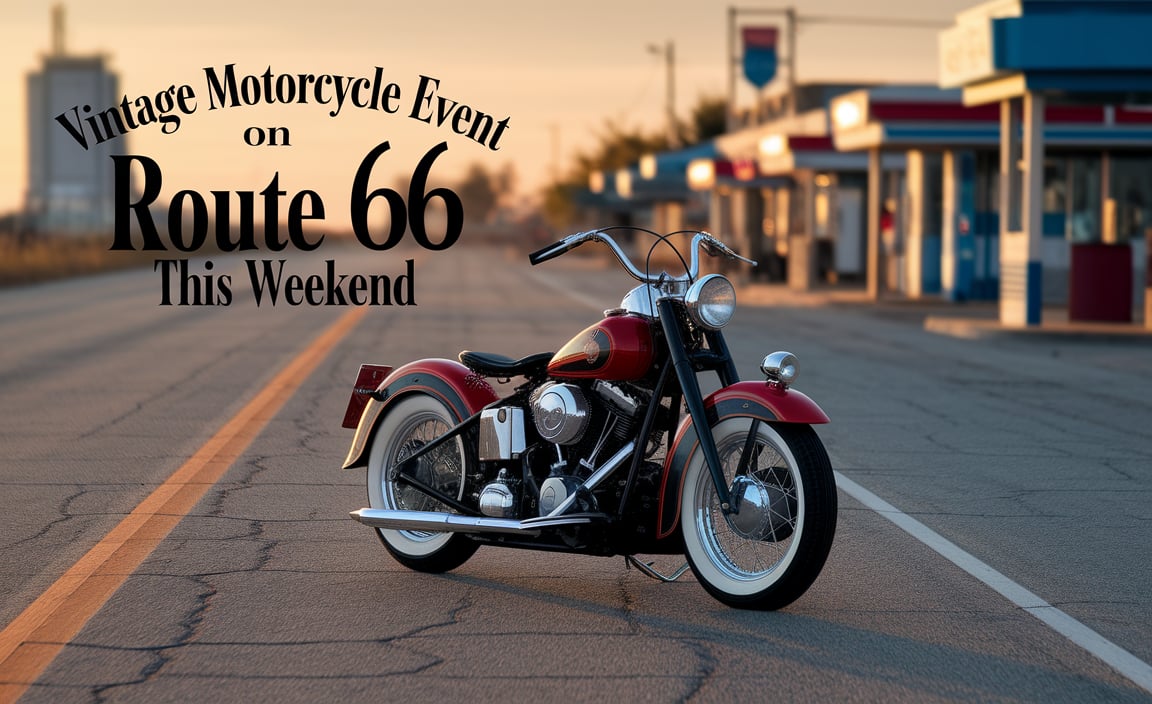 Vintage Motorcycle Event On Route 66 This Weekend