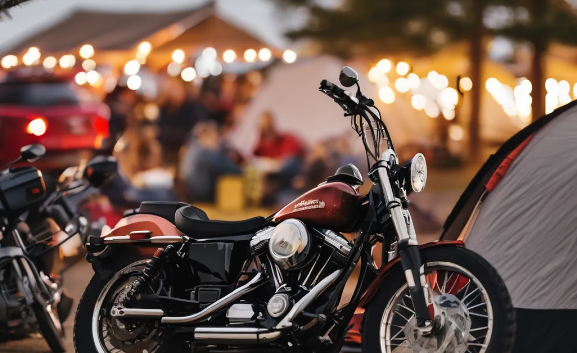 Epic Midwest Bike Night Route: Camping Adventure!