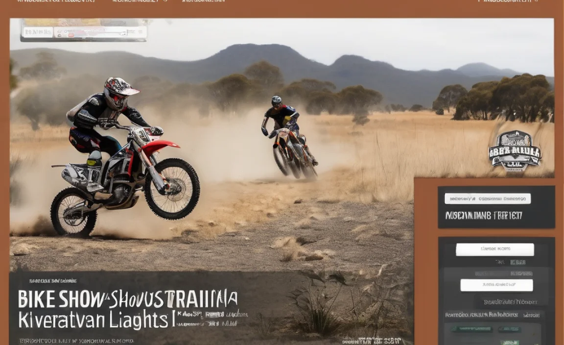 Epic Cross-Country Bike Show Events in Australia