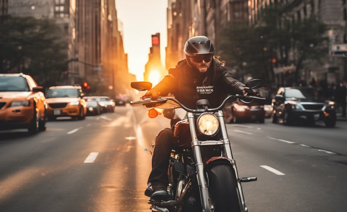 Sunset Ride: Thrilling NY Bike Show & Rally