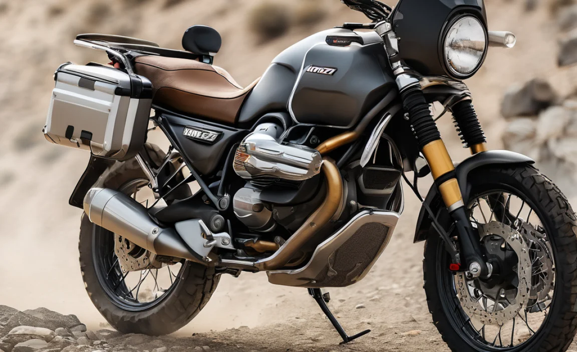 Moto Guzzi V85TT Adventure Features
