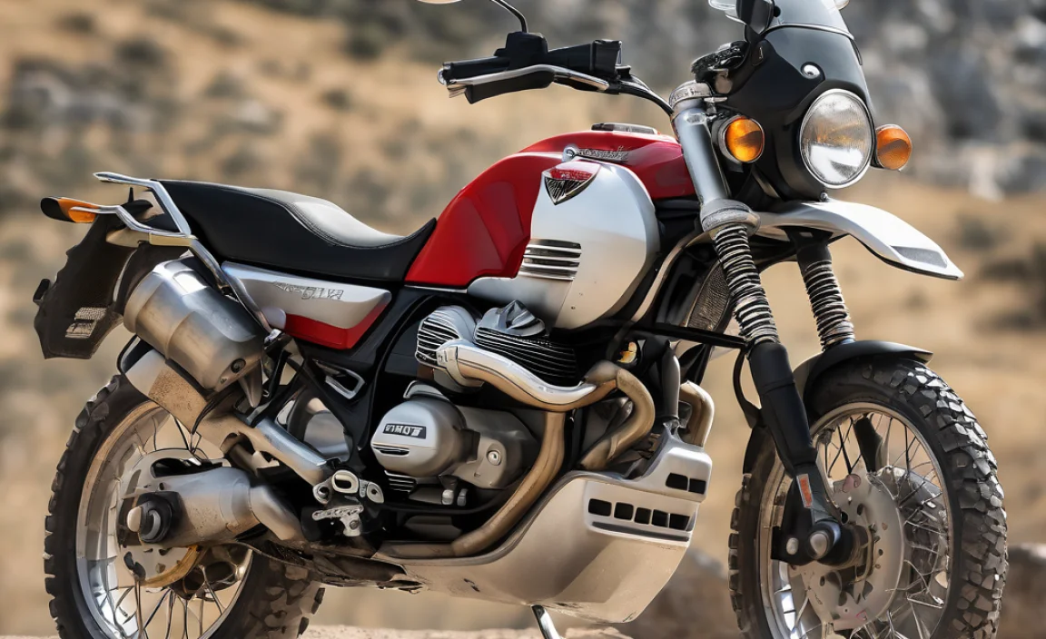 Conquer Trails: Moto Guzzi V85TT Off-Road Adventure