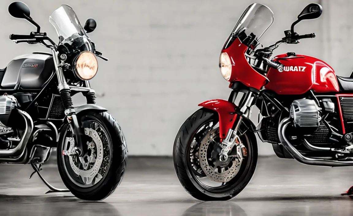 Moto Guzzi vs Ducati: Ultimate Showdown Unveiled!
