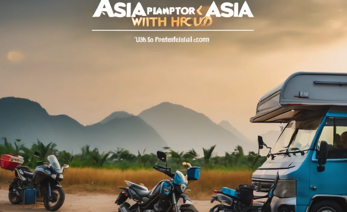 Epic Motorcycle Camping: Asia Tour with Food Trucks!