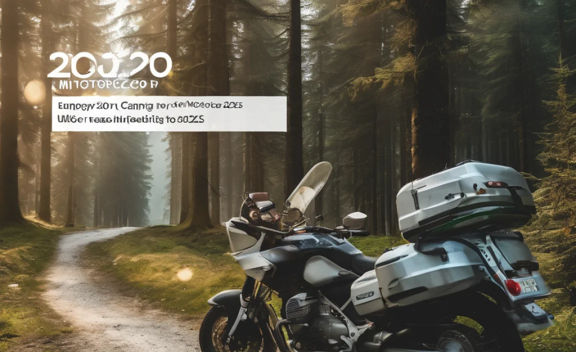 Free Entry: Europe 2025 Motorcycle Camping Adventure!