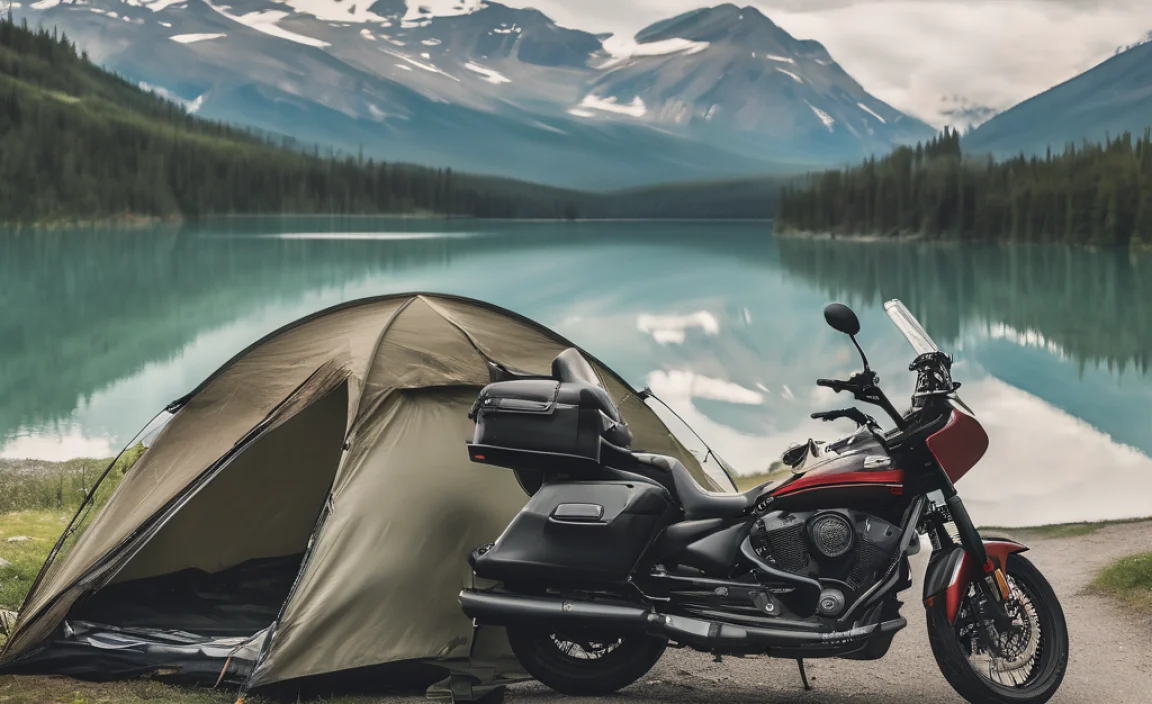 Epic Motorcycle Camping Trips in Canada for Veterans