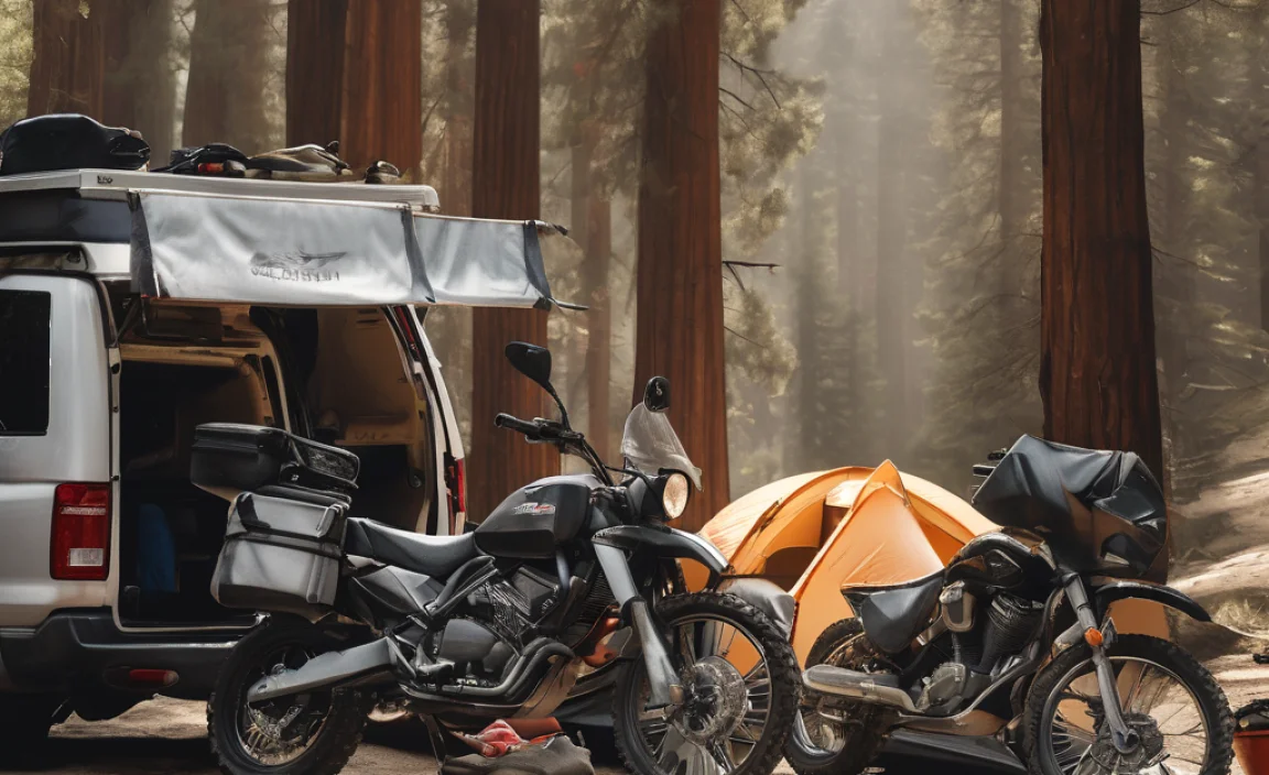 Family-Friendly Motorcycle Camping Near California