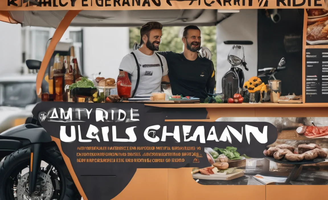 Join Germany's Motorcycle Charity Ride & Food Fest!