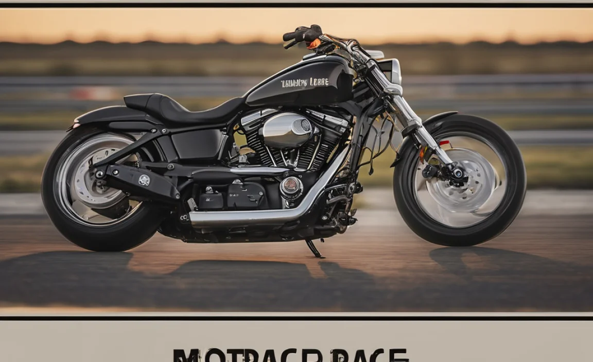 Thrilling Motorcycle Drag Race in Texas for Harley Riders