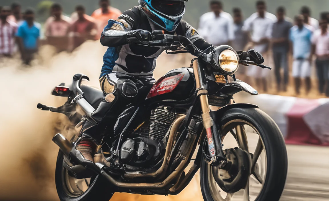 Thrilling Motorcycle Drag Race Rally in India This Weekend!