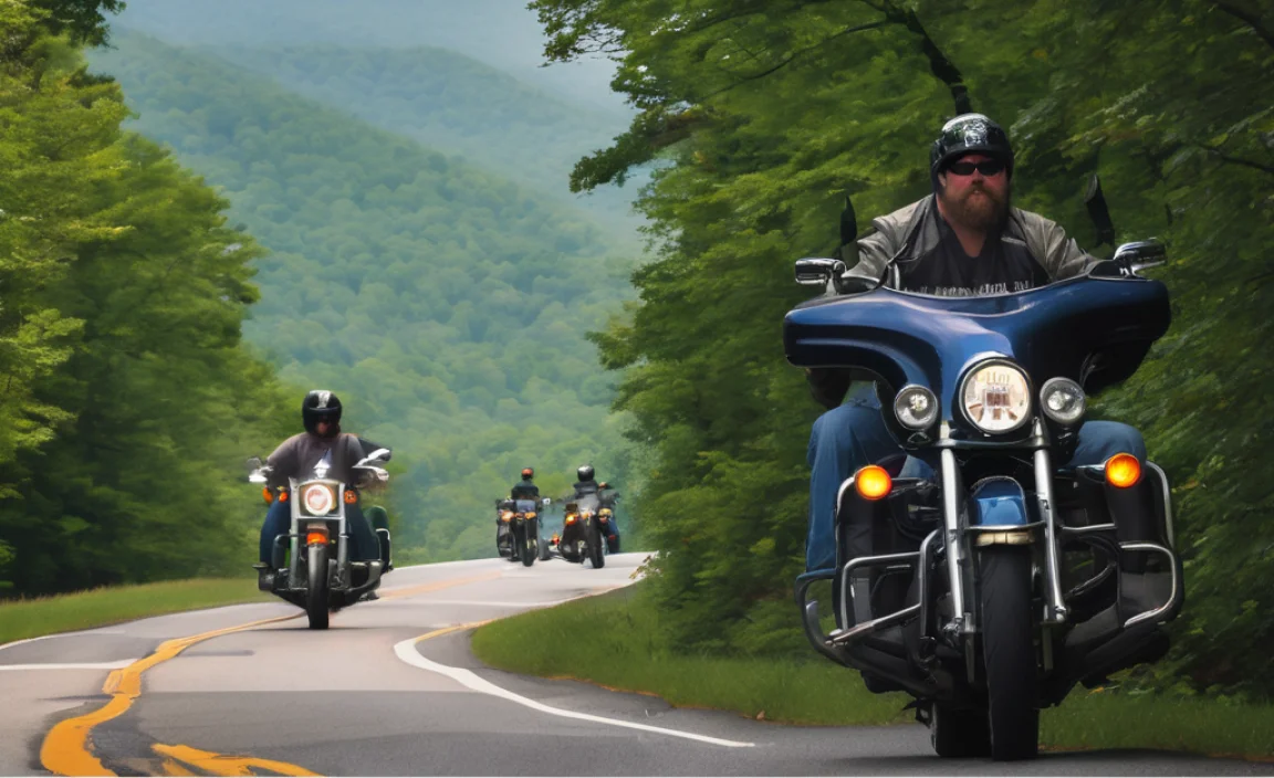 Join Today's Epic Motorcycle Meetup on Blue Ridge Pkwy!
