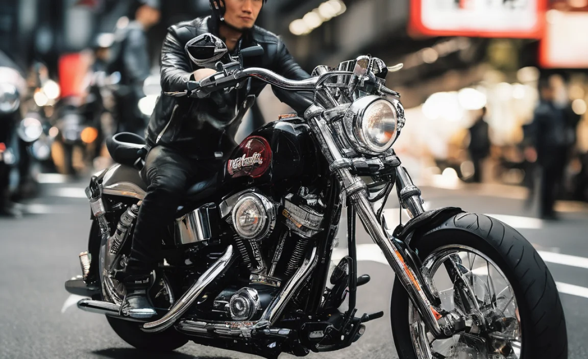 Epic Harley Meetup: Japan's Custom Motorcycle Show!