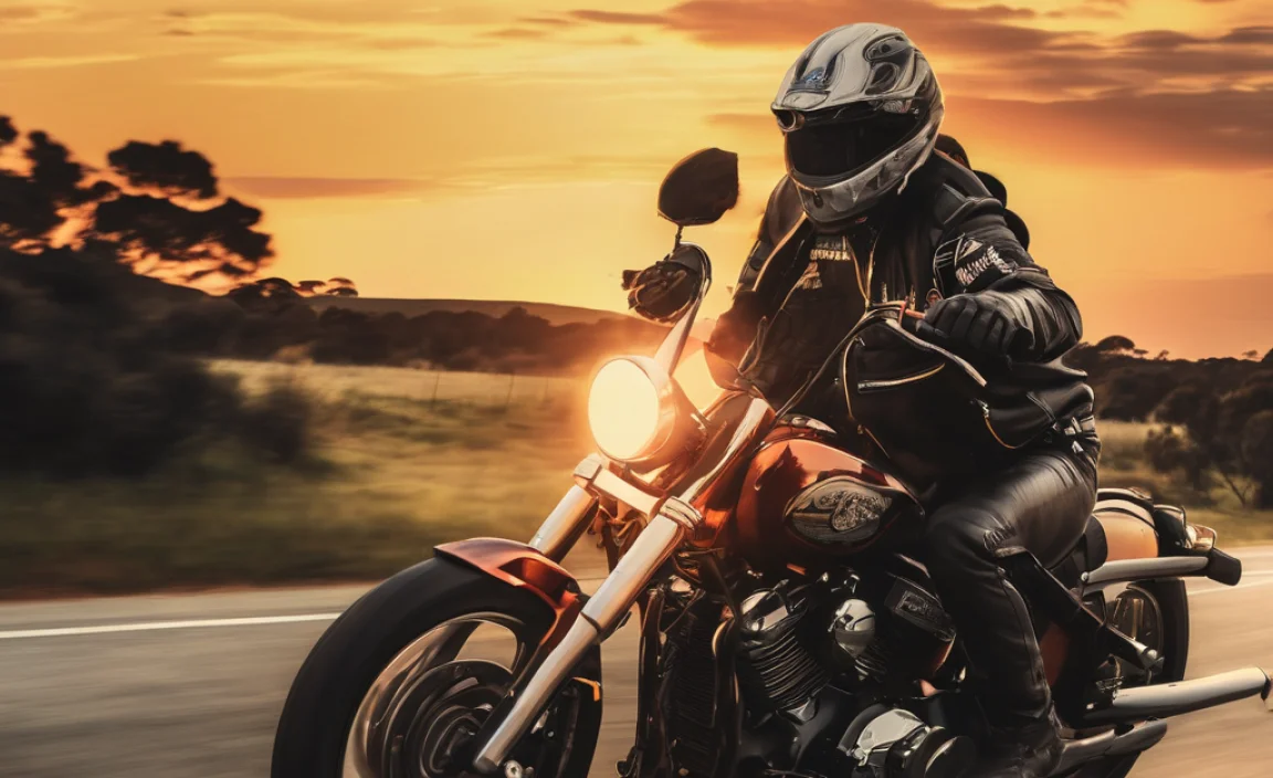 Magical Sunset Rides: Australia Motorcycle Rally 2023