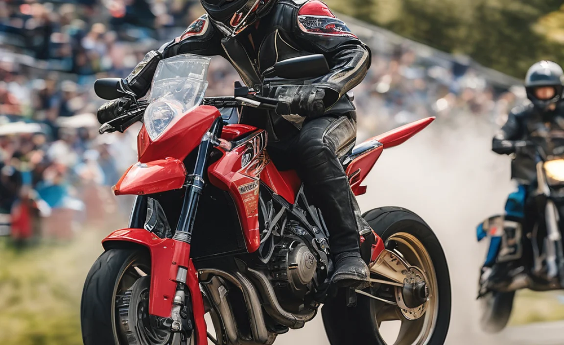 Thrilling Pacific NW Ride: Charity Motorcycle Stunt Show