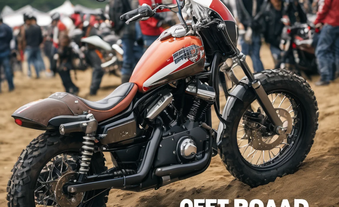 Join Japan's Custom Harley Off-Road Motorcycle Show!