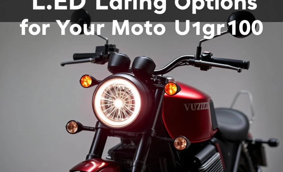 Understanding LED Lighting Options for Your Moto Guzzi V100
