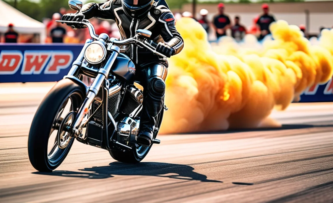What is Motorcycle Drag Racing?