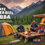 Ultimate biker BBQ Alaska adventure with camping